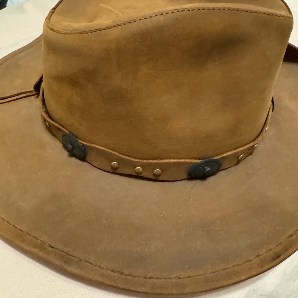 Brown Suede Stetson Cowboy Hat